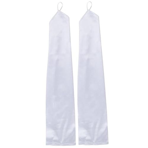 CNAFGBGG 1pair White Fingerless Handschuhe Ringstil dehnbar über Ellbogen Lange Handschuhe Frauen formelle, Hochzeit Brautzubehör weiß Satin für Hochzeits Cosplay -Kostüm. CNAFGBGG 1pair White Fingerless Handschuhe Ringstil dehnbar über Ellbogen Lange Handschuhe Frauen formelle, Hochzeit Brautzubehör weiß Satin für Hochzeits Cosplay -Kostüm. von CNAFGBGG