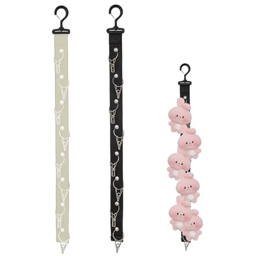 CNAFGBGG 2pcs hängen gefüllte Tierlager, 26 Zoll gefüllte Tierkette mit 8 Metallclips, Plüschlager für Kinderzimmer Wanddekoration CNAFGBGG 2pcs hängen gefüllte Tierlager, 26 Zoll gefüllte Tierkette mit 8 Metallclips, Plüschlager für Kinderzimmer Wanddekoration von CNAFGBGG