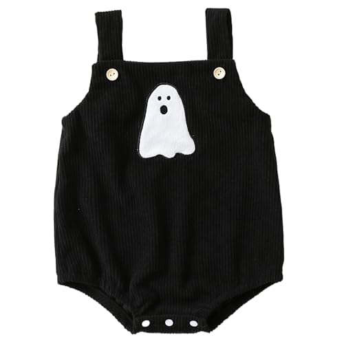 CNAFGBGG Baby Halloween Kostüme niedlich Geister Halloween Baby Kleidung Haut freundlich ＆ atmungsaktiv 0-3 Monate Mädchen/Jungen Outfit Neugeborenes Strampler Jungensokt 80 .. von CNAFGBGG