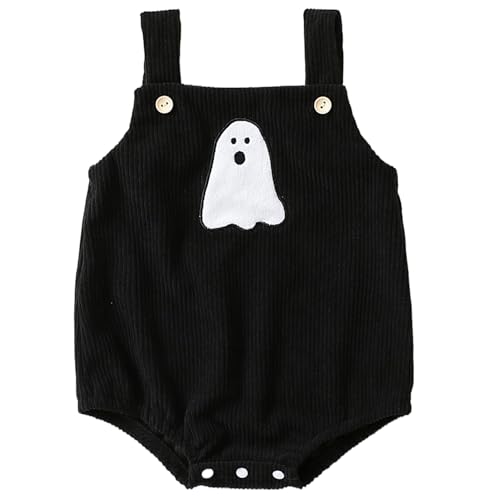 CNAFGBGG Baby Halloween Kostüme süßer Geister Halloween Baby Kleidung Haut freundlich ＆ atmungsaktiv mein erstes 0-3 Monate Mädchen/Jungen Outfit Goth Tuch von CNAFGBGG