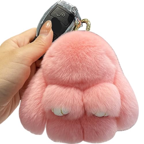 CNAFGBGG Bunny Keychain, 5, 5 Zoll weicher Flauschiger Bunny Keychain Plüsch, niedlicher Plüsch, einfach zu verwendendes gefülltes Tier mit Ring für Frauen -Auto -Handtaschenschlüsselring, Style 2. CNAFGBGG Bunny Keychain, 5, 5 Zoll weicher Flauschiger Bunny Keychain Plüsch, niedlicher Plüsch, einfach zu verwendendes gefülltes Tier mit Ring für Frauen -Auto -Handtaschenschlüsselring, Style 2. von CNAFGBGG