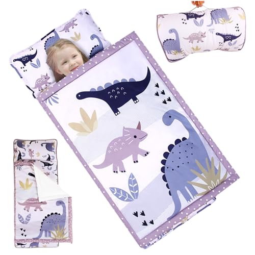 CNAFGBGG Kleinkind-Nickerchenmatte mit Kissen und Decke, 49x20 Anti-Kick-Kleinkind-Schlafsack mit Griff, tragbare Roll-Up-Nickerchenmatten für Vorschule, Kindertagesstätte. CNAFGBGG Kleinkind-Nickerchenmatte mit Kissen und Decke, 49x20 Anti-Kick-Kleinkind-Schlafsack mit Griff, tragbare Roll-Up-Nickerchenmatten für Vorschule, Kindertagesstätte. von CNAFGBGG
