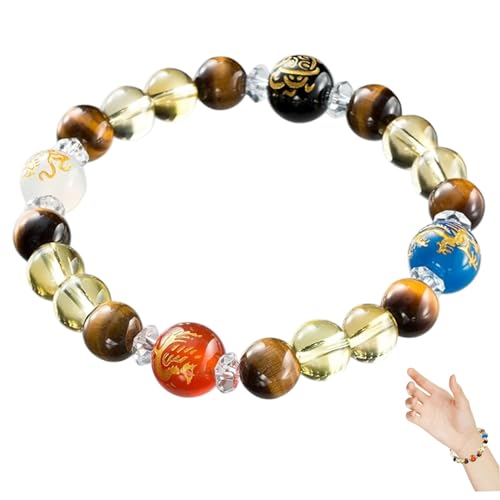 CNAFGBGG Kristallarmband Viel Glück Erfolg Armbänder beruhigen Angst Stressabbau für Männer Frauen Teenager, Citrin. CNAFGBGG Kristallarmband Viel Glück Erfolg Armbänder beruhigen Angst Stressabbau für Männer Frauen Teenager, Citrin. von CNAFGBGG