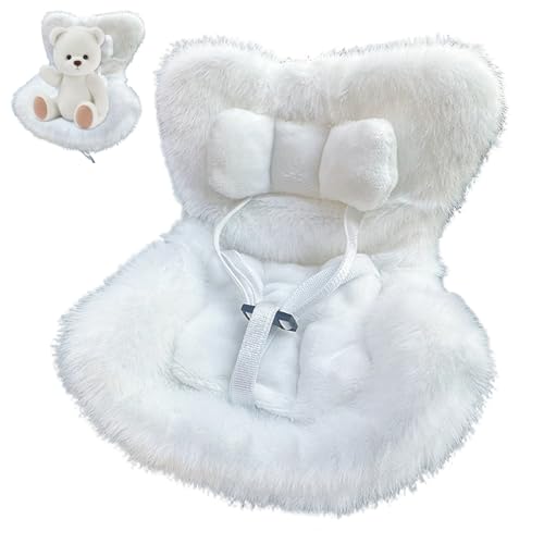 CNAFGBGG Puppenautositz, plüschweicher Babypuppenautossitz mit pelzigem Kissen und Sicherheitsgürtel, perfekt für Kinder, Erwachsene.. CNAFGBGG Puppenautositz, plüschweicher Babypuppenautossitz mit pelzigem Kissen und Sicherheitsgürtel, perfekt für Kinder, Erwachsene.. von CNAFGBGG