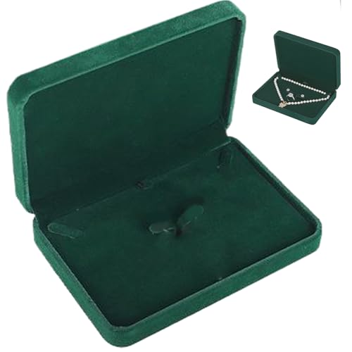 CNAFGBGG Samtschmuckschachtel 6.9 x 4, 9 x 1, 4 zarte Schmuck Organizerschachtel für Frauen und Mädchen kleines grünes Samt Geschenk für Armband Halskette Ohrringring. CNAFGBGG Samtschmuckschachtel 6.9 x 4, 9 x 1, 4 zarte Schmuck Organizerschachtel für Frauen und Mädchen kleines grünes Samt Geschenk für Armband Halskette Ohrringring. von CNAFGBGG