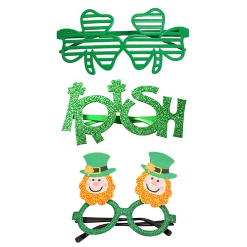 CNAFGBGG St. Patrick's Day Stirnbandgläser Irish Foto Requisiten Accessoire für Partyversorgungsbriefe... CNAFGBGG St. Patrick's Day Stirnbandgläser Irish Foto Requisiten Accessoire für Partyversorgungsbriefe... von CNAFGBGG