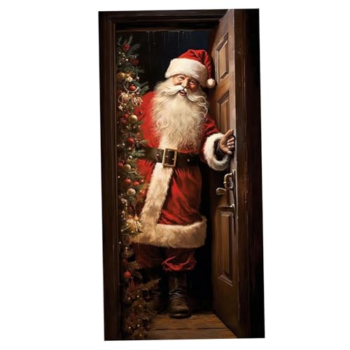 CNAFGBGG Weihnachtstür Dekorationen 3x6.5ft Weihnachten Weihnachtsmann Dekor, Polyester -Hängebanner, Weihnachts -Santa -Hintergrund Banner für Heimattür -Urlaubsdekor.. CNAFGBGG Weihnachtstür Dekorationen 3x6.5ft Weihnachten Weihnachtsmann Dekor, Polyester -Hängebanner, Weihnachts -Santa -Hintergrund Banner für Heimattür -Urlaubsdekor.. von CNAFGBGG