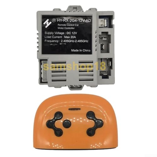 CNANRNANC 2 4 GHz Fernsteuerungsbox für Kinder Elektroauto HY JRRX 12V 6V 24V Empfänger (HY-RX-2G4-12V-AD Full Set) von CNANRNANC