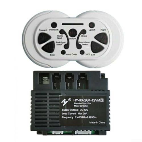 CNANRNANC 2 4 GHz Fernsteuerungsbox für Kinder Elektroauto HY JRRX 12V 6V 24V Empfänger (HY-RX-2G4-12VM Full Set) von CNANRNANC