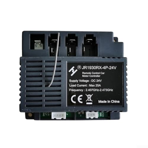 CNANRNANC 2 4 GHz Fernsteuerungsbox für Kinder Elektroauto HY JRRX 12V 6V 24V Empfänger (JR1930RX 4pin) von CNANRNANC