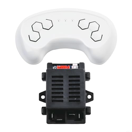 CNANRNANC 6V/12V Kinder-Elektroauto-Empfänger 2.4G Bluetooth-Sender, Kinder Elektroauto Empfänger und Fernbedienung, Kompatibel mit HH701K-2.4G(HH701K 12V and HH670Y RC) von CNANRNANC