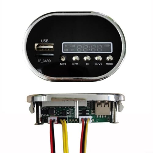 Musikchip, Elektroauto für Kinder, 12 V, Bluetooth-Musik-Player, USB-Schnittstelle, Display-Batterie von CNANRNANC