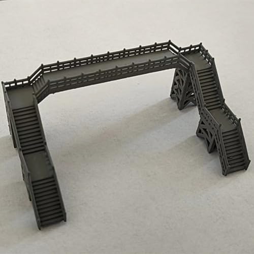 Overhead Footbridge für Scale Railway Layout Kunststoff Modell von CNANRNANC