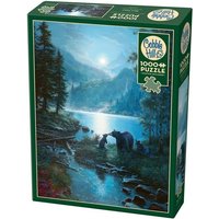 COBBLE HILL 3840008 Puzzle 1000 Teile Bären im Mondschein COBBLE HILL 3840008 Puzzle 1000 Teile Bären im Mondschein von COBBLE HILL