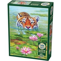 COBBLE HILL 3840031 Puzzle 1000 Teile Tiger im Land des Lotus COBBLE HILL 3840031 Puzzle 1000 Teile Tiger im Land des Lotus von COBBLE HILL