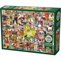 COBBLE HILL 3840045 Puzzle 1000 Teile Hunde Collage von COBBLE HILL