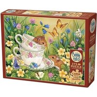 COBBLE HILL 3848012 Kinderpuzzle 275 Teile Tee für zwei von COBBLE HILL