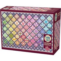 COBBLE HILL 3849010 Puzzle 2000 Teile Quilt mit bunten Quadraten von COBBLE HILL
