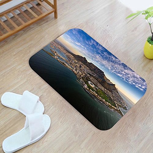 COBI.bike Binpon123 Flannel Microfiber Door Mat Rug Table Mountain Sunset 20 x 32 inch COBI.bike Binpon123 Flannel Microfiber Door Mat Rug Table Mountain Sunset 20 x 32 inch von COBI.bike