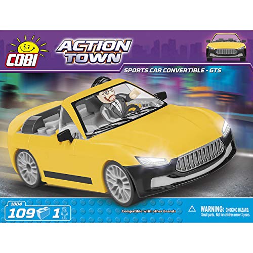 Action Town 1804 Sports Car Convertible - Gts, COBI-1804, COB01804, verschieden von COBI