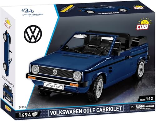 COBI 24360 Volkswagen Golf Cabriolet 1979 1494 Teile von COBI