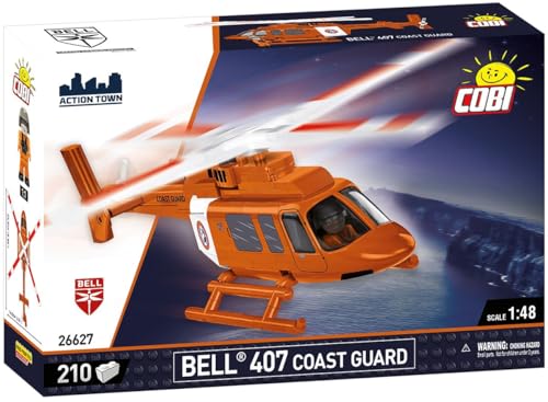 COBI 26627 Bell 407 Coast Guard Küstenwache Hubschrauber von COBI