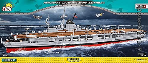 COBI 4826 Flugzeugträger GRAF Zeppelin Baukasten 1:300 COBI 4826 Flugzeugträger GRAF Zeppelin Baukasten 1:300 von COBI