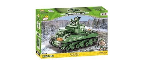 COBI 2550 Sherman M4A3E2 Jumbo, Historical Collection, World War II (WWII), Keine von COBI