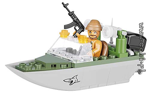 Small Army 2154 Shark Patrol Boat 60 Elements, COBI-2154 von COBI