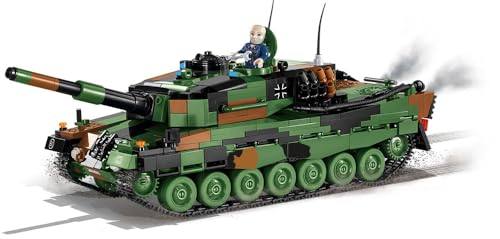 COBI Kleiner Armeepanzer Museum Leopard 2 A4, Mehrfarbig von COBI