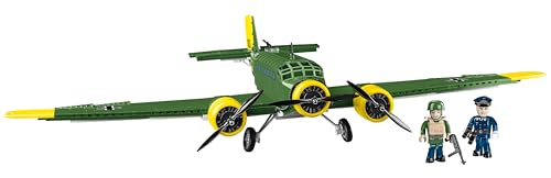 COBI 5710 Junkers JU 52/3M Toys, 3-99 YEARS OLD, Grün Gelb von COBI