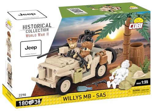 COBI Historical Collection World War II 2298 Willys MB SAS 2298 von COBI