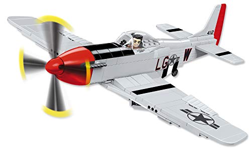 COBI Konstruktionsspielzeug Bausteine North American P-51D Mustang 5806 + Mauspad von Juminox Gratis von COBI