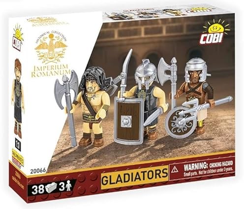 COBI Römische Gladiatoren, Figuren-Set, 38-teilig COBI Römische Gladiatoren, Figuren-Set, 38-teilig von COBI
