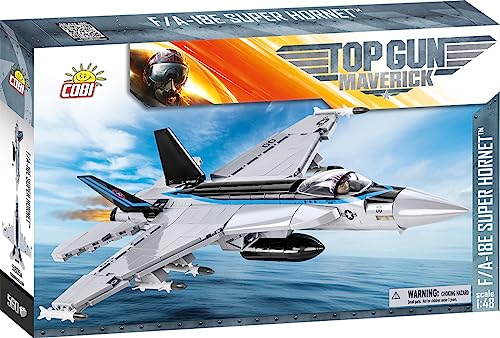 Cobi GmbH 5805 58050 Top Gun F/A-18e Super Hornet Limited Edition, Silber Cobi GmbH 5805 58050 Top Gun F/A-18e Super Hornet Limited Edition, Silber von COBI