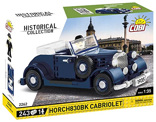 Cobi 2262 Historical Collection 1935 Horch 830 Cabriolet Bausteine, Various von COBI