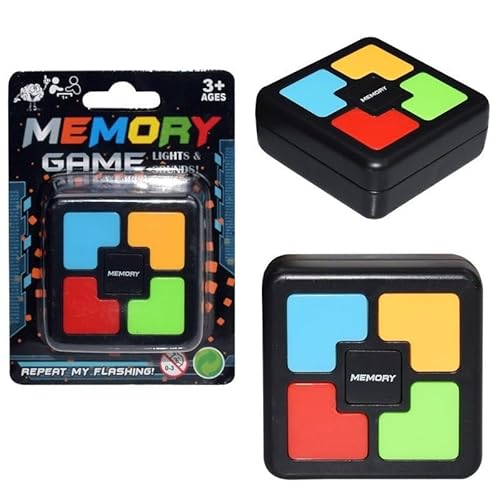 COEKI 2PCS Reaktionsspiel, Konzentrationsspiele für Kinder ab 8, Elektronisches Rceaktionsspiel mit Lichtern Geräuschen, Brain Trainer für die ganze Familie von COEKI