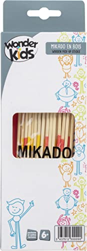COFALU KIM'PLAY S.A. Mikado aus Holz, Tasche + Anleitung von WONDERKIDS