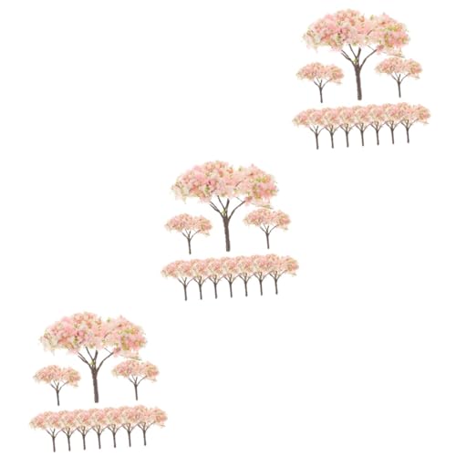 COHEALI 30 STK Architektonisches Baummodell Eisenbahn-minibaum Modellbäume Trainieren Mini-blumenbäume Desktop-zubehör Terrarien Mini-zubehör Wok Mann Schwamm Schreibtisch Künstliche von COHEALI