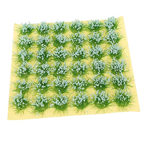 COHEALI 4 Blätter Graskorn Partei schmücken Requisiten für gefälschte Blumenfotografie Pflanzendekor Modelle Mini-Gras-Cluster selber Machen Statisches Grasbüschelmodell Miniatur Anlage von COHEALI