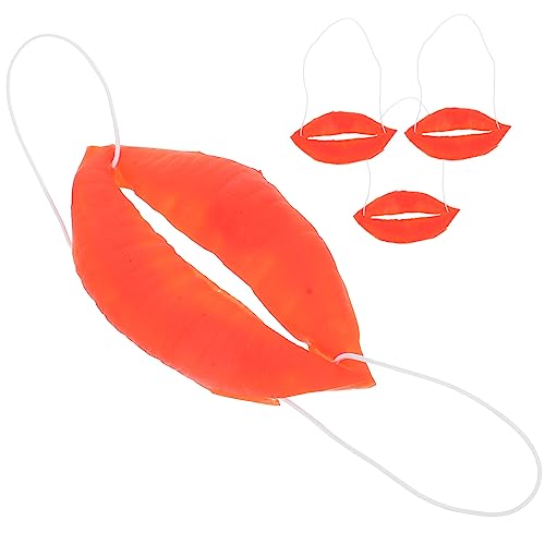 COHEALI 4 Stück Halloween-Scherz-Requisiten Halloween-lippe Halloween-kostüm-Requisiten Dekorative Mundstütze Rotlippen-Mund-Cosplay Falscher Mund Plastik Partybedarf Austauschbar COHEALI 4 Stück Halloween-Scherz-Requisiten Halloween-lippe Halloween-kostüm-Requisiten Dekorative Mundstütze Rotlippen-Mund-Cosplay Falscher Mund Plastik Partybedarf Austauschbar von COHEALI