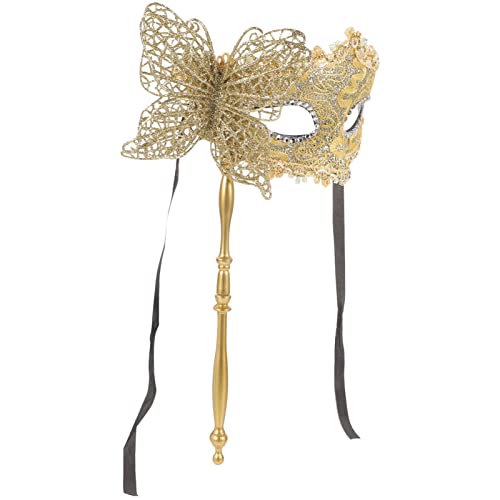 COHEALI Handmaske Maskerade-maskenstift Kostümmasken Maskerademaske Mit Schmetterling Halbe Venezianische Masken Maskenball Masken Cosplay-outfits Flecken Rom Halloween Fräulein COHEALI Handmaske Maskerade-maskenstift Kostümmasken Maskerademaske Mit Schmetterling Halbe Venezianische Masken Maskenball Masken Cosplay-outfits Flecken Rom Halloween Fräulein von COHEALI