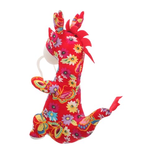 COHEALI Plüschtiere Drachen Puppe Spielzeug Drachen Plüsch Chinesischen Stil Drachen Spielzeug Plüsch Drachen Dekor Plüsch Chinesische Drachen Puppe Neue Jahr Gefüllte Maskottchen Kleine von COHEALI