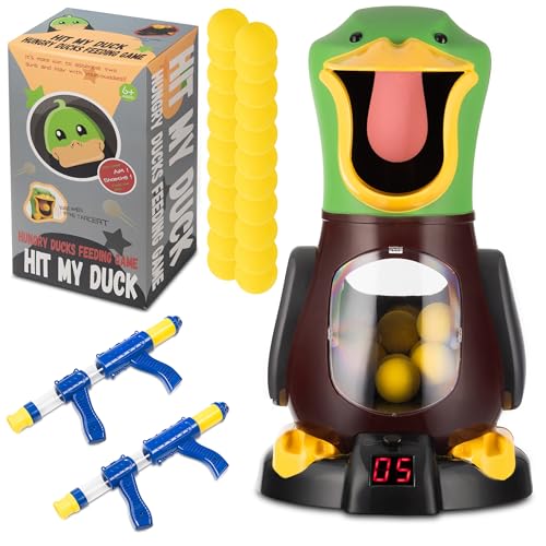 COIL Blaster Schießspielzeug-Set für Kinder - XXL Ente mit Sound, Lichteffekten und LCD-Punktezähler, Inklusive 2 Luftpumpenpistolen und 24 Schaumstoffbällen, ab 6 Jahren COIL Blaster Schießspielzeug-Set für Kinder - XXL Ente mit Sound, Lichteffekten und LCD-Punktezähler, Inklusive 2 Luftpumpenpistolen und 24 Schaumstoffbällen, ab 6 Jahren von COIL