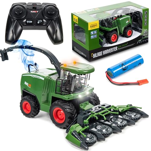 COIL Ferngesteuerter Traktor ab 3 Jahre für Kinder - Bauernhofspielzeug mit LED-Licht und Sound, Echte Wassersprüh-Funktion, Langlebiges ABS-Material, TPE-Anti-Rutsch-Reifen, Pädagogisches Spielzeug COIL Ferngesteuerter Traktor ab 3 Jahre für Kinder - Bauernhofspielzeug mit LED-Licht und Sound, Echte Wassersprüh-Funktion, Langlebiges ABS-Material, TPE-Anti-Rutsch-Reifen, Pädagogisches Spielzeug von COIL