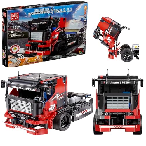 COIL Spielbauklötze, Spielbausteine, Bausteinset, Bauklötze, RC-Truck, Ferngesteuerter LKW, Frequenz: 2,4 GHz, für Kinder ab 8 Jahren, Modell: 15002, 570 St. COIL Spielbauklötze, Spielbausteine, Bausteinset, Bauklötze, RC-Truck, Ferngesteuerter LKW, Frequenz: 2,4 GHz, für Kinder ab 8 Jahren, Modell: 15002, 570 St. von COIL