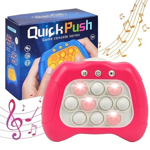 Quick Push Bubble Game for Kids & Adults, Pop it Fidget Spielzeug, Quick Push Spiel, Ostergeschenke Erwachsene, Push-Bubble-Stress-Spielzeug, Ostergeschenk für Jungen, Mädchen, Teenager von COLEESON