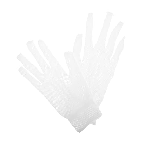 COLLBATH 1 Paar Netzhandschuhe Damen-mesh-handschuhe Mesh-handschuhe Für Damen Steampunk-handschuhe Damen Netz-ellbogenhandschuhe Lange Handschuhe Cosplay -accessoires Nylon Weiß COLLBATH 1 Paar Netzhandschuhe Damen-mesh-handschuhe Mesh-handschuhe Für Damen Steampunk-handschuhe Damen Netz-ellbogenhandschuhe Lange Handschuhe Cosplay -accessoires Nylon Weiß von COLLBATH