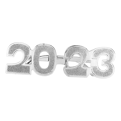 COLLBATH 1 Paar Neujahrsbrillen Neuartiges Design 2023 Party-streich-brillen Für Lustige Anziehsachen von COLLBATH
