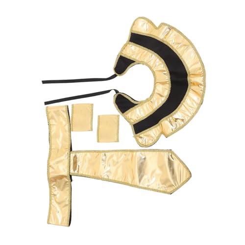 COLLBATH 1 Satz Altägyptisches Pharaonenkostüm Altgriechisches Kostüm Halloween-kopfschmuck Ägyptisches Cosplay Ägyptisches Rollenspiel Erwachsener Ägyptischer Kopfschmuck Stoff COLLBATH 1 Satz Altägyptisches Pharaonenkostüm Altgriechisches Kostüm Halloween-kopfschmuck Ägyptisches Cosplay Ägyptisches Rollenspiel Erwachsener Ägyptischer Kopfschmuck Stoff von COLLBATH